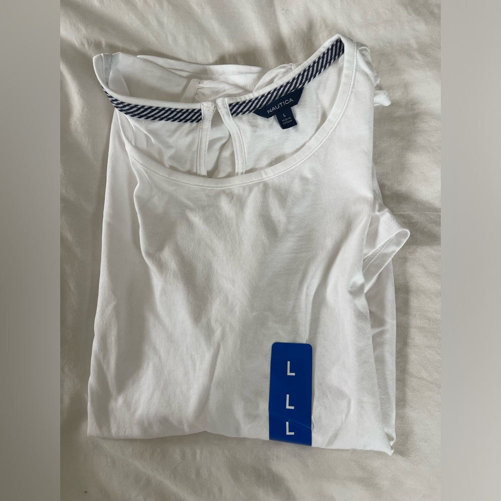 Nautica White T-Shirt